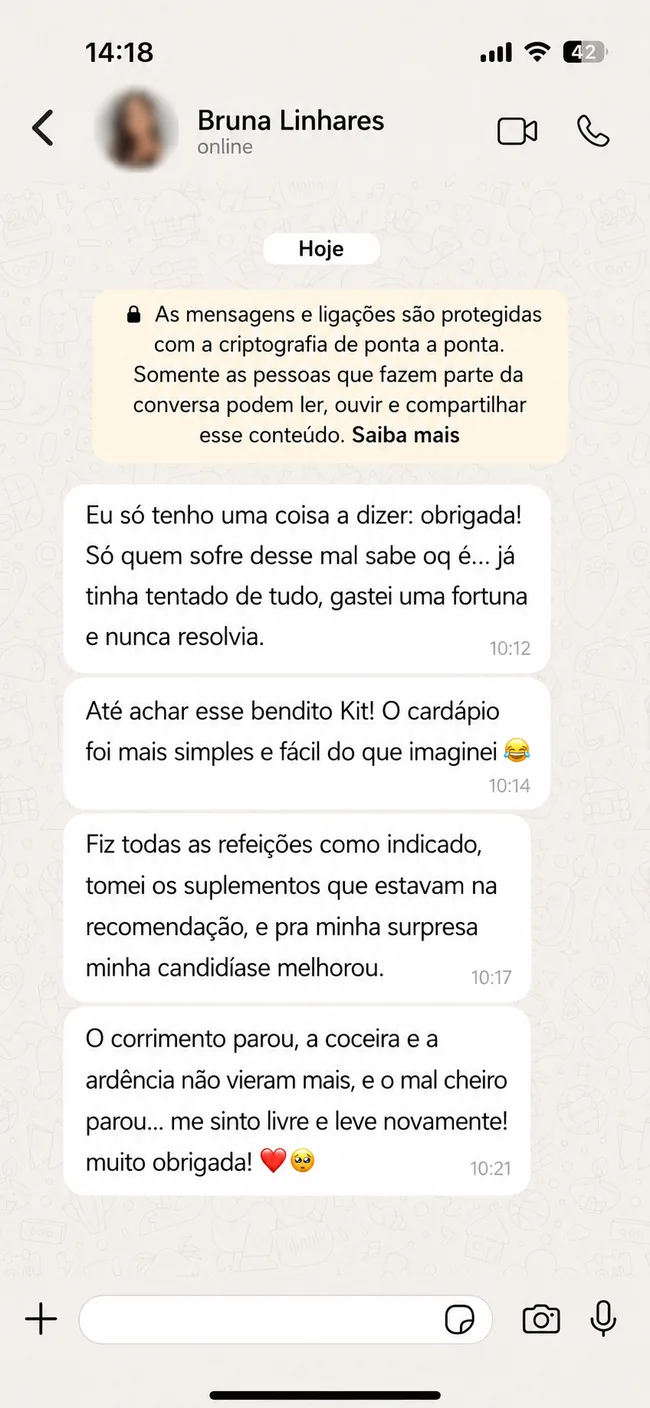 Depoimento de Bruna Linhares